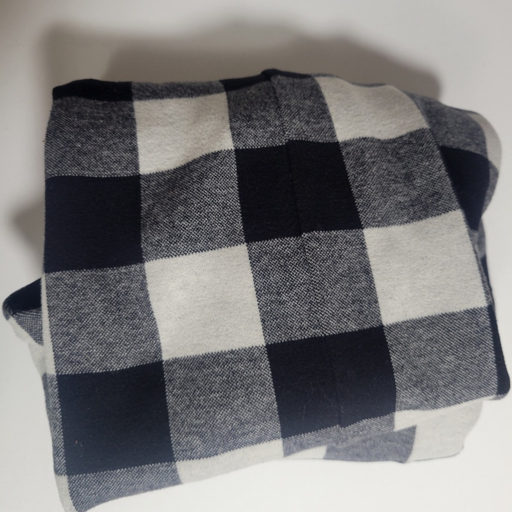 Duluth Trading Co Buffalo Plaid Tunic Dress XL Flannel Pockets Cozy Cabin Warm - Picture 10 of 10